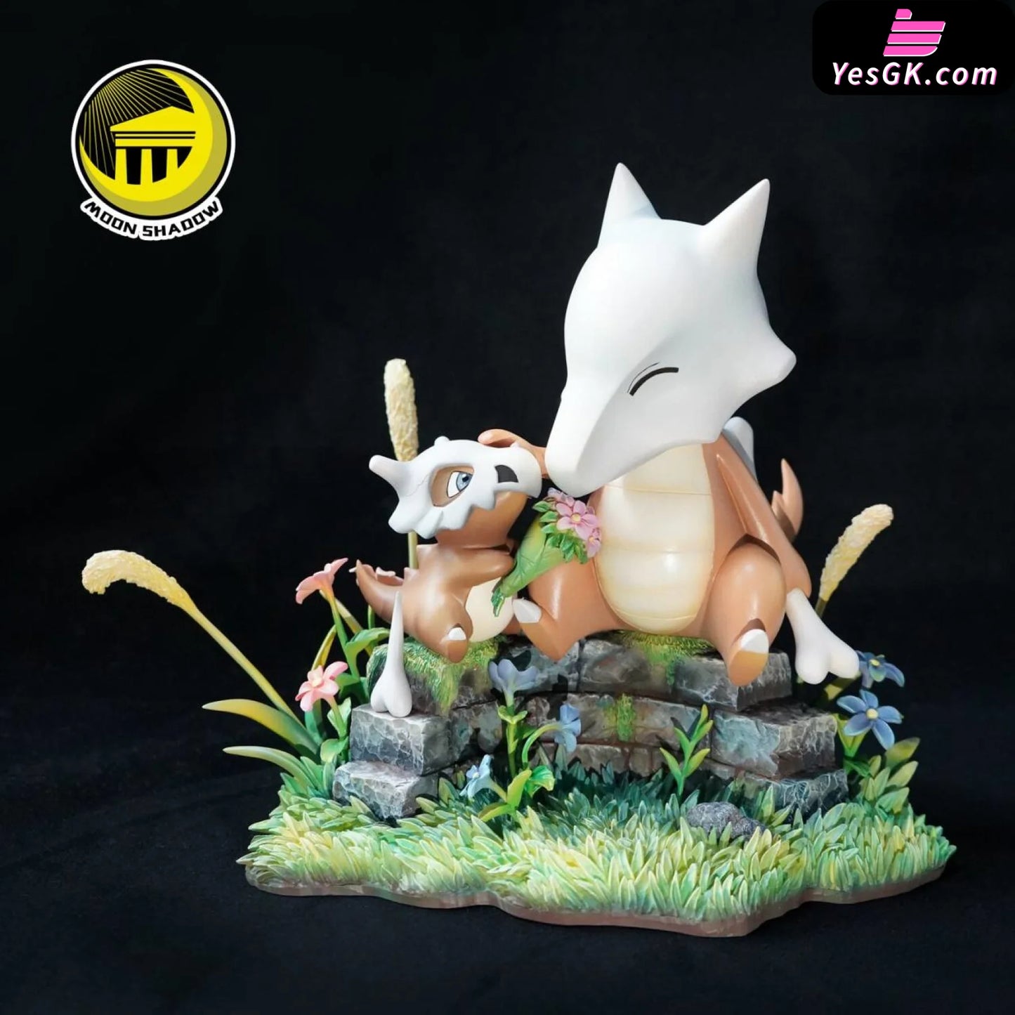 Pokemon - Cubone & Marowak Resin Statue Moon Shadow Studio [In Stock]