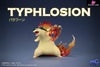 Pokémon Cyndaquil & Quilava Typhlosion Gk Statue - Mg Studio [Pre-Order] Deposit /