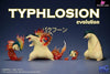 Pokémon Cyndaquil & Quilava Typhlosion Gk Statue - Mg Studio [Pre-Order] Deposit / 4 Evolution Set