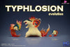 Pokémon Cyndaquil & Quilava Typhlosion Gk Statue - Mg Studio [Pre-Order] Deposit / Evolution Set