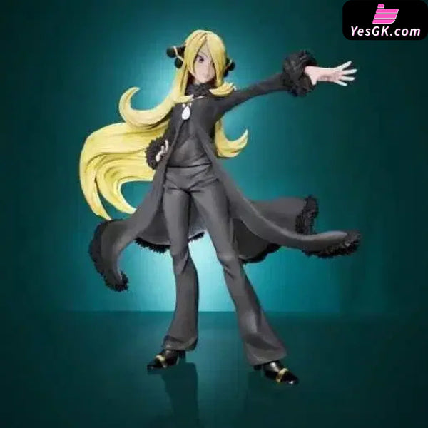 Pokemon Cynthia GK Statue - TP Studio [In-Stock] - Full Payment / Black Color - Pokemon