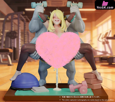 Pokemon Cynthia X Machamp 1/6 GK Statue - Beast Studio [Pre-Order] - Pokemon
