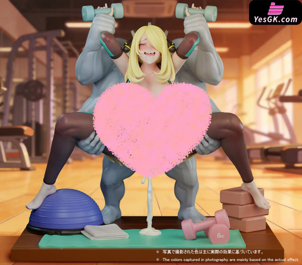 Pokemon Cynthia X Machamp 1/6 GK Statue - Beast Studio [Pre-Order] - Pokemon