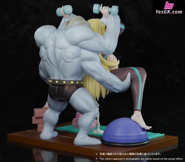 Pokemon Cynthia X Machamp 1/6 GK Statue - Beast Studio [Pre-Order] - Pokemon