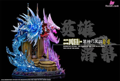 Pokémon Darkrai Dialga And Palkia Resin Statue - Er Zhou Mu Studio [Pre-Order Closed]