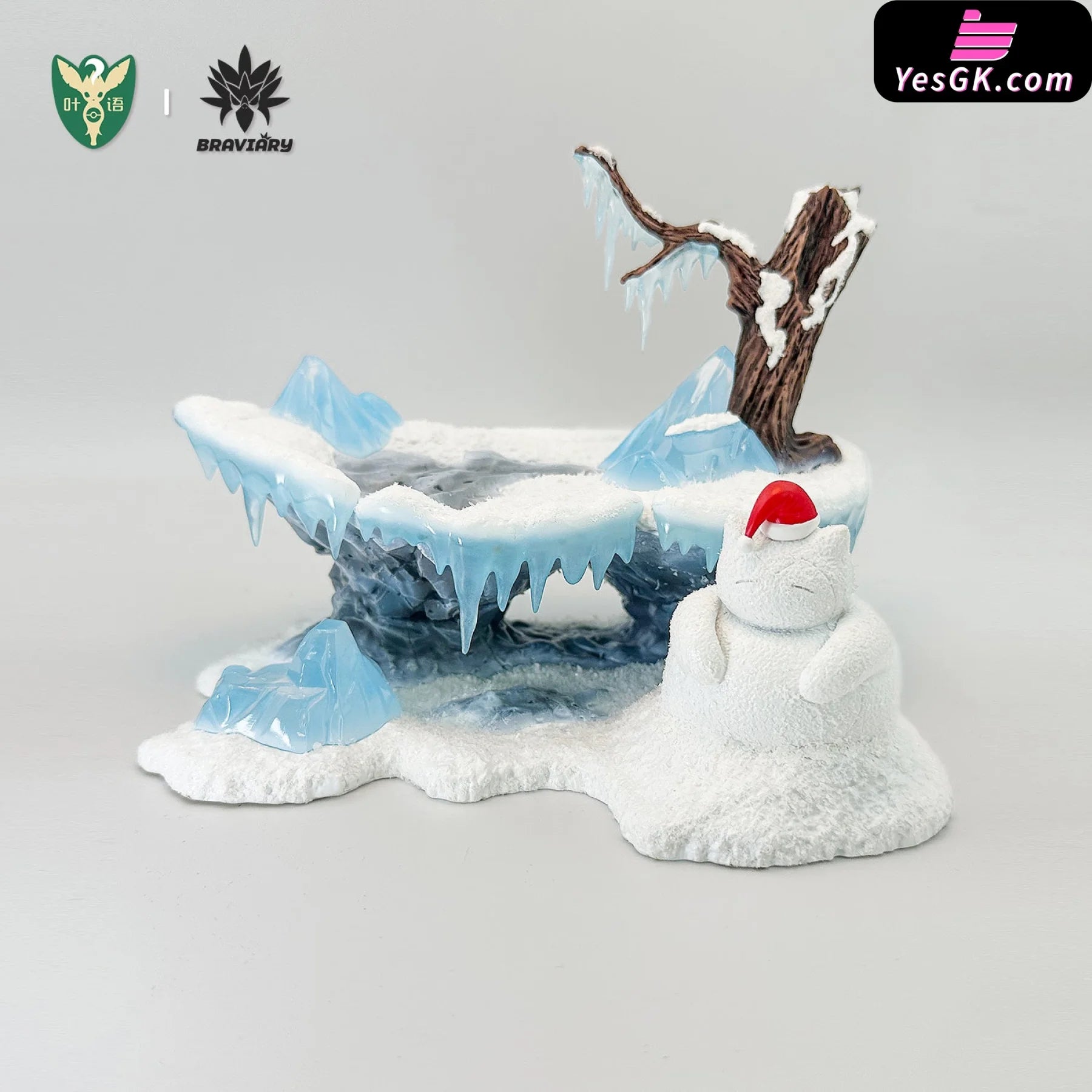 Pokemon Deerling + Sawsbuck Winter Statue - Braviary Studio [Pre-Order] Pokémon