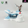 Pokemon Deerling + Sawsbuck Winter Statue - Braviary Studio [Pre-Order] Pokémon