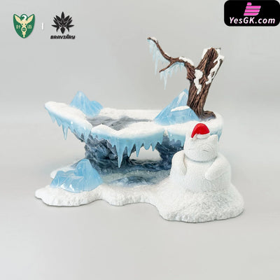 Pokemon Deerling + Sawsbuck Winter Statue - Braviary Studio [Pre-Order] Pokémon