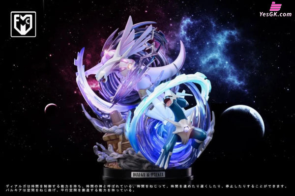Pokemon Dialga & Palkia GK Statue - MFC Studio [In-Stock] - Full Payment - Pokemon