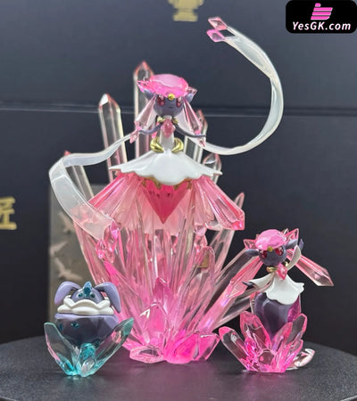 Pokémon Diancie Set Diancie Mega GK Statue - Duan Zao Jiang Studio [Pre-Order] Full Payment / Different color / Set