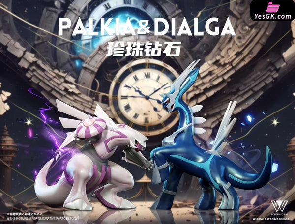 Pokémon Diaruga Parukia 1/20 GK Statue - Wonder Studio [In-Stock] Pokémon