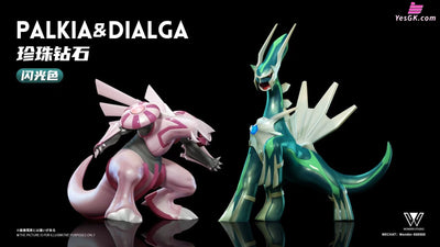 Pokémon Diaruga Parukia 1/20 GK Statue - Wonder Studio [In-Stock] Full Payment / Diaruga + Parukia / Shiny Color Pokémon