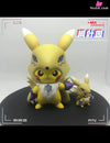 Pokemon Digimon - Guilmon Renamon Terriermon Impmon Culumon & Lopmon Cosplay Pikachu Resin Statue