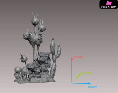 Pokémon Dodrio Ecological Evolution Group 1/20 GK Statue - Dewon Studio [Pre-Order] - Pokemon
