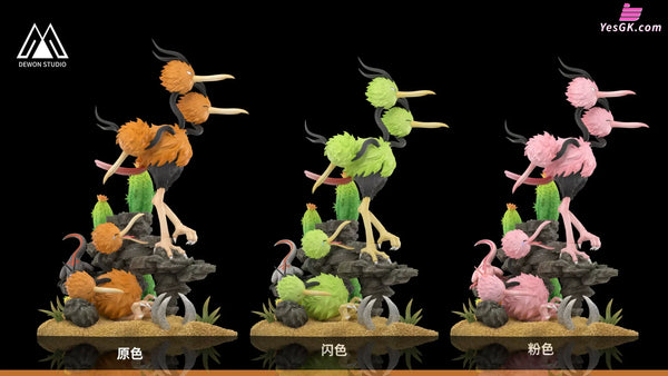 Pokémon Dodrio Ecological Evolution Group 1/20 GK Statue - Dewon Studio [Pre-Order] - Deposit / High Edition Dodrio