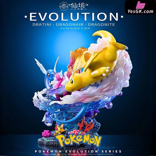 Pokemon Dragonite Family 1/20 GK Statue - Wonderland Studio [In-Stock] - Full Payment - Pokemon