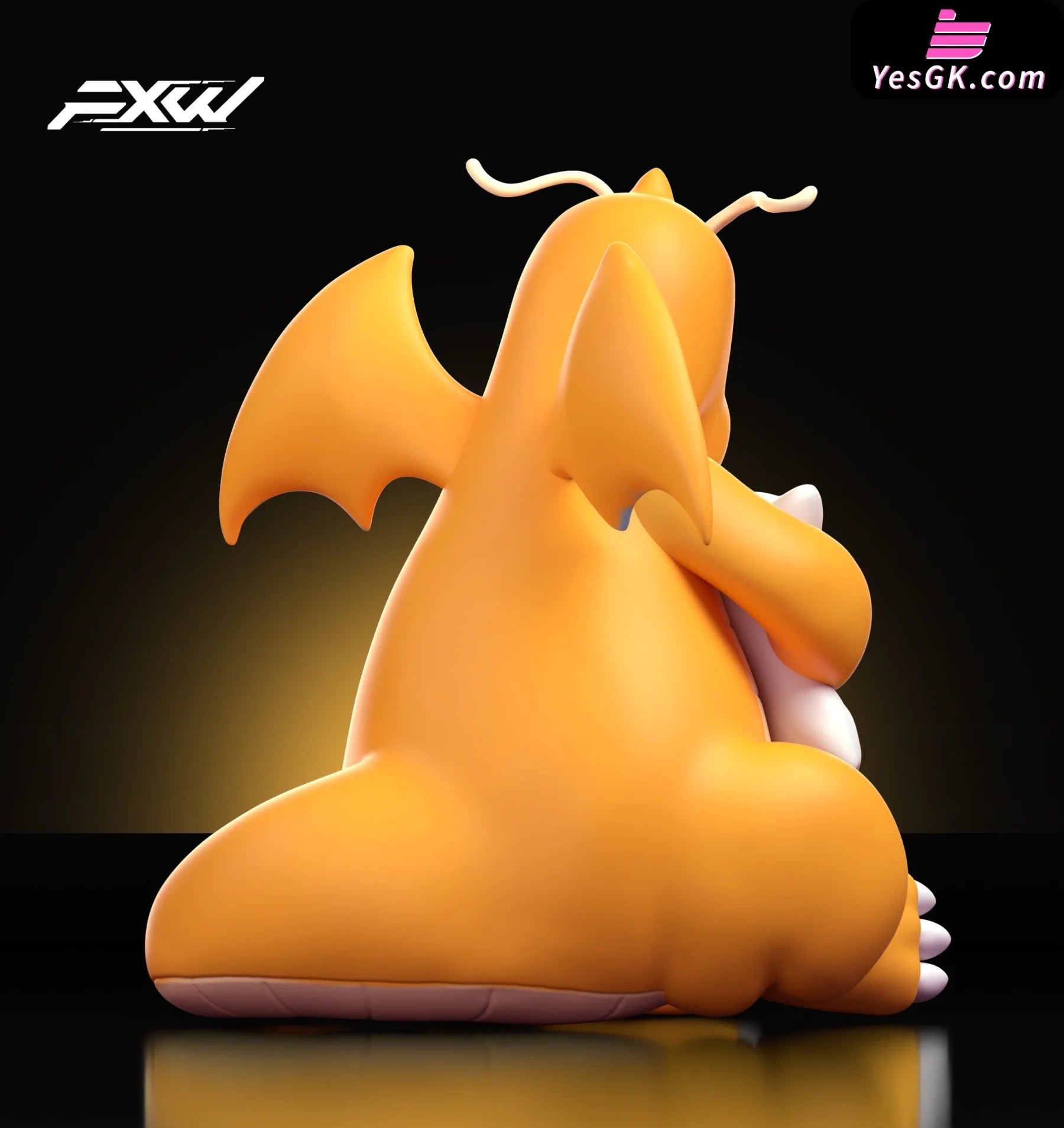 Pokémon Dragonite Holding A Pillow Resin Statue - Fxw Studio [Pre-Order]