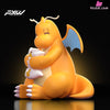 Pokémon Dragonite Holding A Pillow Resin Statue - Fxw Studio [Pre-Order]