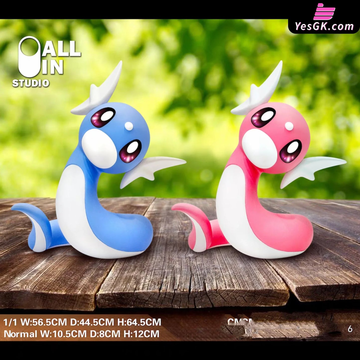 Pokemon Dratini Resin Statue - All In Studio [Pre-Order] Pokémon