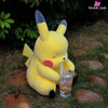 Pokémon Drink Milk Tea Pikachu Resin Statue - Sichuliuchuan Studio [In-Stock]