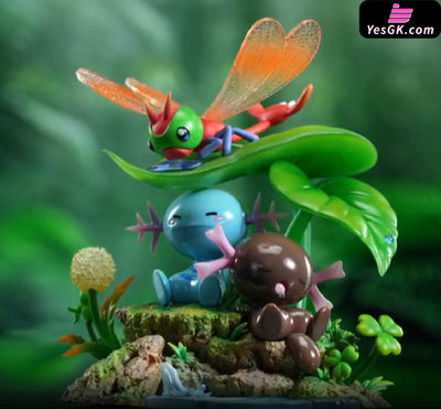 Pokémon Dual-Born Series Vol. 3 Twin Wooper GK Statue - Kipi Studio [Pre-Order] Pokémon