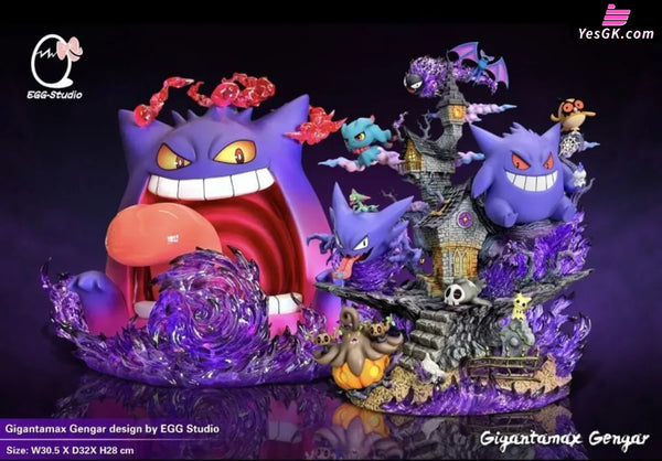 Pokemon Dynamax Gengar GK Statue - EGG Studio [In-Stock] - Pokemon