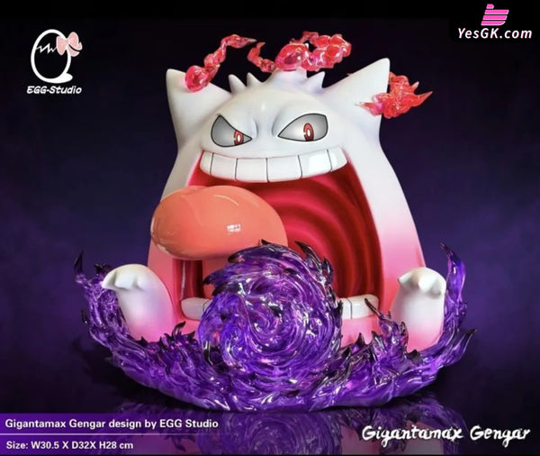 Pokemon Dynamax Gengar GK Statue - EGG Studio [In-Stock] - Full Payment / Shiny Color - Pokemon