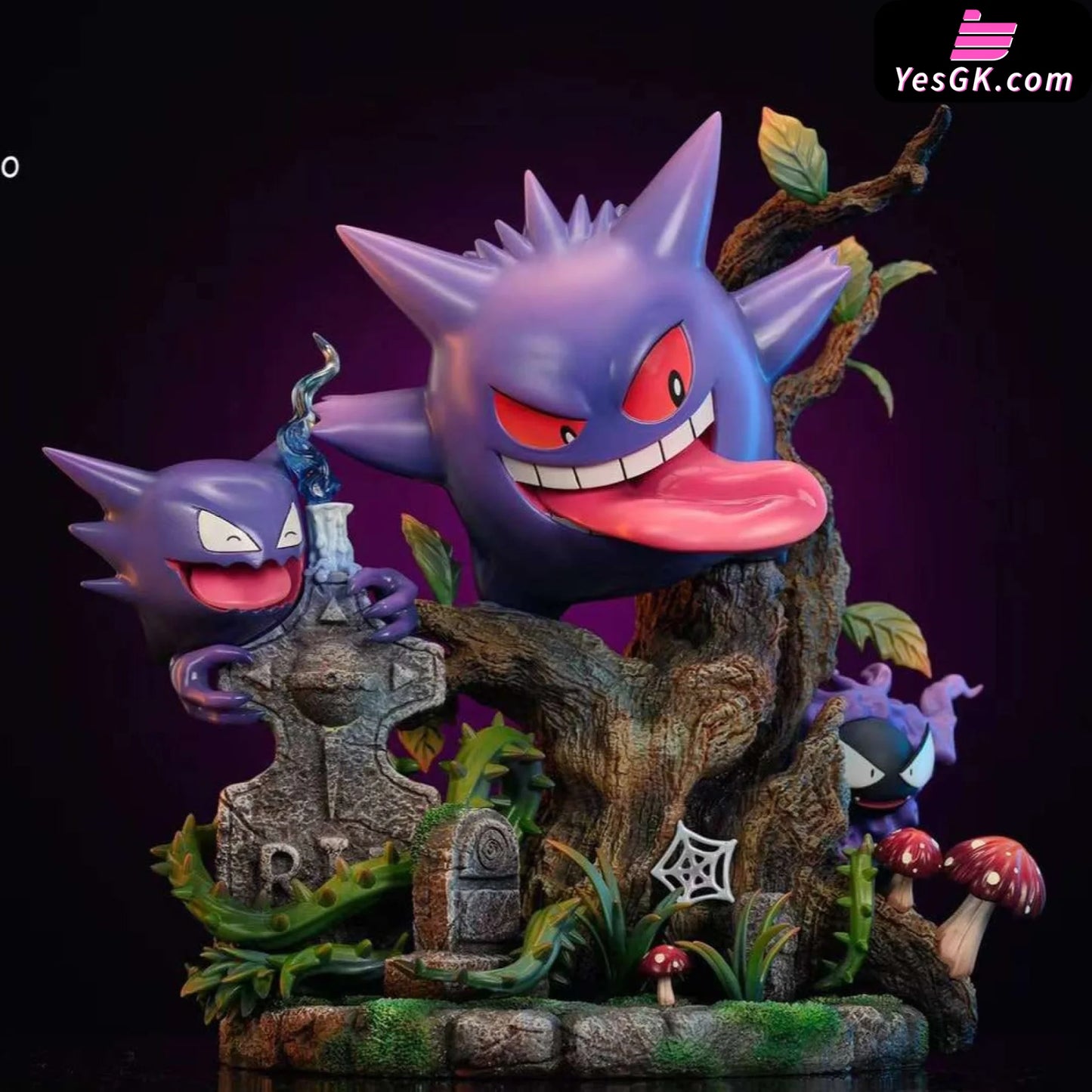 Pokémon Eco-Family Series #1 Gengar Family Statue - Dm Studio [In Stock]