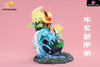 Pokemon Ecological Family Series #3 Eevee Stitching 1 Water Fire Thunder Resin Statue - Dm Studio