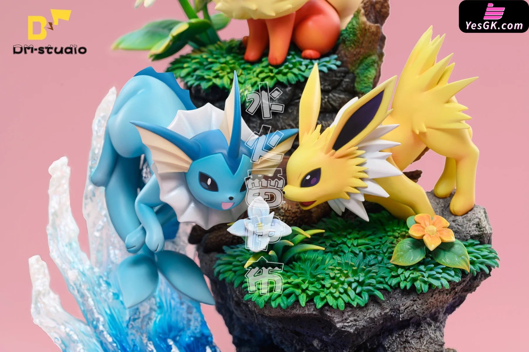 Pre order】DM STUDIO Pokemon Electric type family Resin Statue