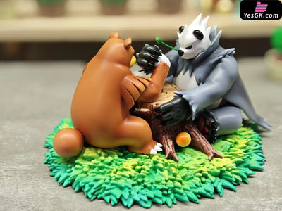 Pokémon Ecological Forest Pangoro & Ursaring GK Statue - ZOO Studio [Pre-Order] Pokémon