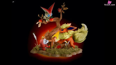 Pokémon Ecological Gk Eevee Series 1St Vaporeon Flareon Resin Statue - Kipi Studio [Pre-Order