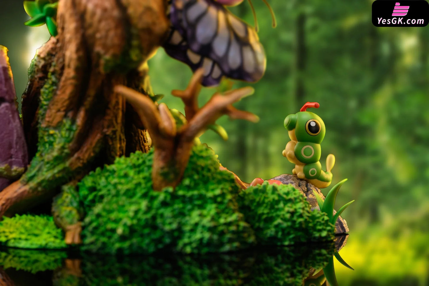 Pokémon Ecological Gk Series First Caterpie Resin Statue - Fairy Studio [Pre-Order]