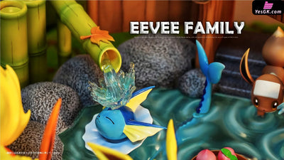 Pokémon Ecological Landscape Series Eevee Hot Spring GK Statue - TiaoTiao Hall Studio & CM Studio [Pre-Order] Pokémon