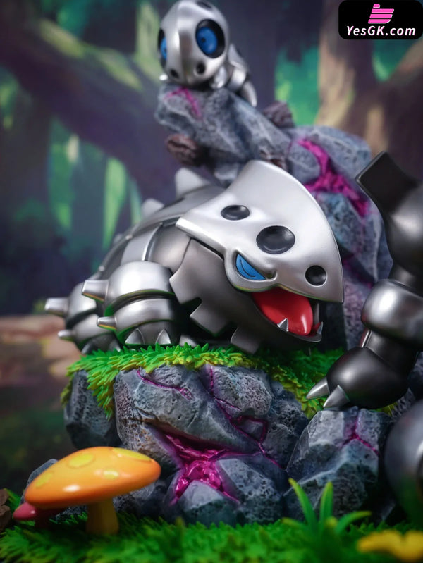 Pokémon Ecological Scene Series Aggron Family GK Statue - Q10 Studio [Pre-Order] Pokémon