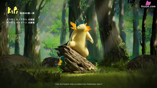 Pokemon Ecology #1 Typhlosion 1/20 GK Statue - Kipi Studio [In-Stock] - Full Payment - Pokemon