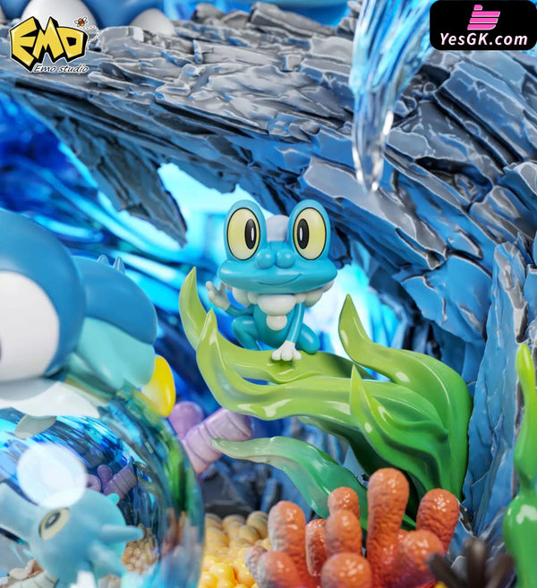 Pokemon Ecology Series 001 Water Type Statue - EMO Studio - Pokemon