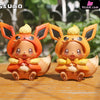 Pokémon Eevee Dress Up #2 Flareon Statue - Dm Studio [Pre-Order]