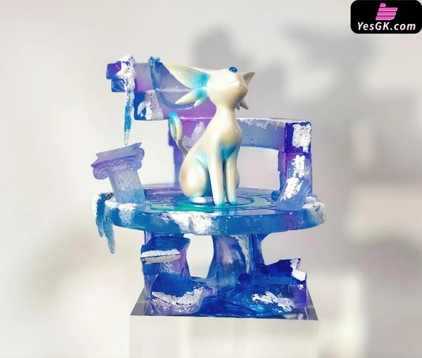 Pokémon Eevee Ecology Series #2 Espeon GK Statue - Fu Shi Hui Studio [Pre-Order] - Deposit / Snow Color - Pokemon