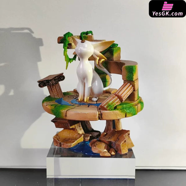 Pokémon Eevee Ecology Series #2 Espeon GK Statue - Fu Shi Hui Studio [Pre-Order] - Deposit / White Gold Color - Pokemon
