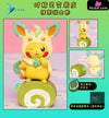 Pokemon - Eevee Family Cosplay Pikachu Enjoying Afternoon Tea Set 1 Resin Statue Qn Studio [In