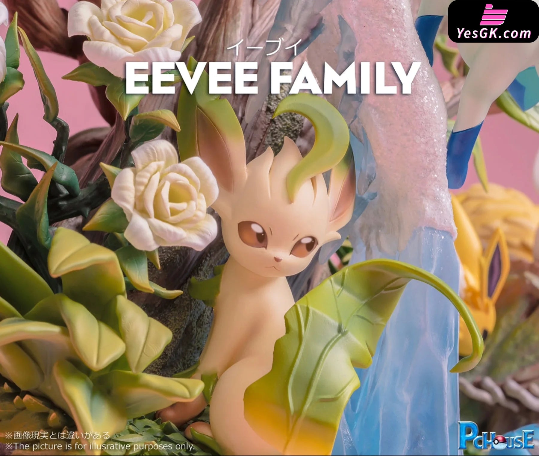 Pokémon Eevee Family Resin Statue - Pc House Studio [In-Stock]