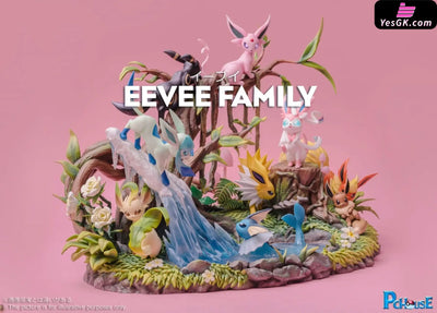 Pokémon Eevee Family Resin Statue - Pc House Studio [In-Stock]
