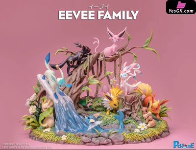 Pokémon Eevee Family Resin Statue - Pc House Studio [In-Stock]