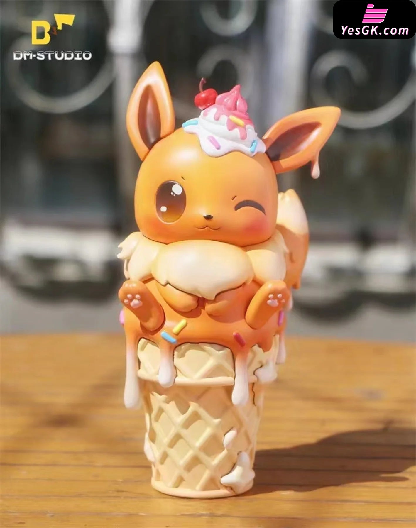 Pokémon Eevee Ice Cream Resin Statue - Dm Studio [Pre-Order]