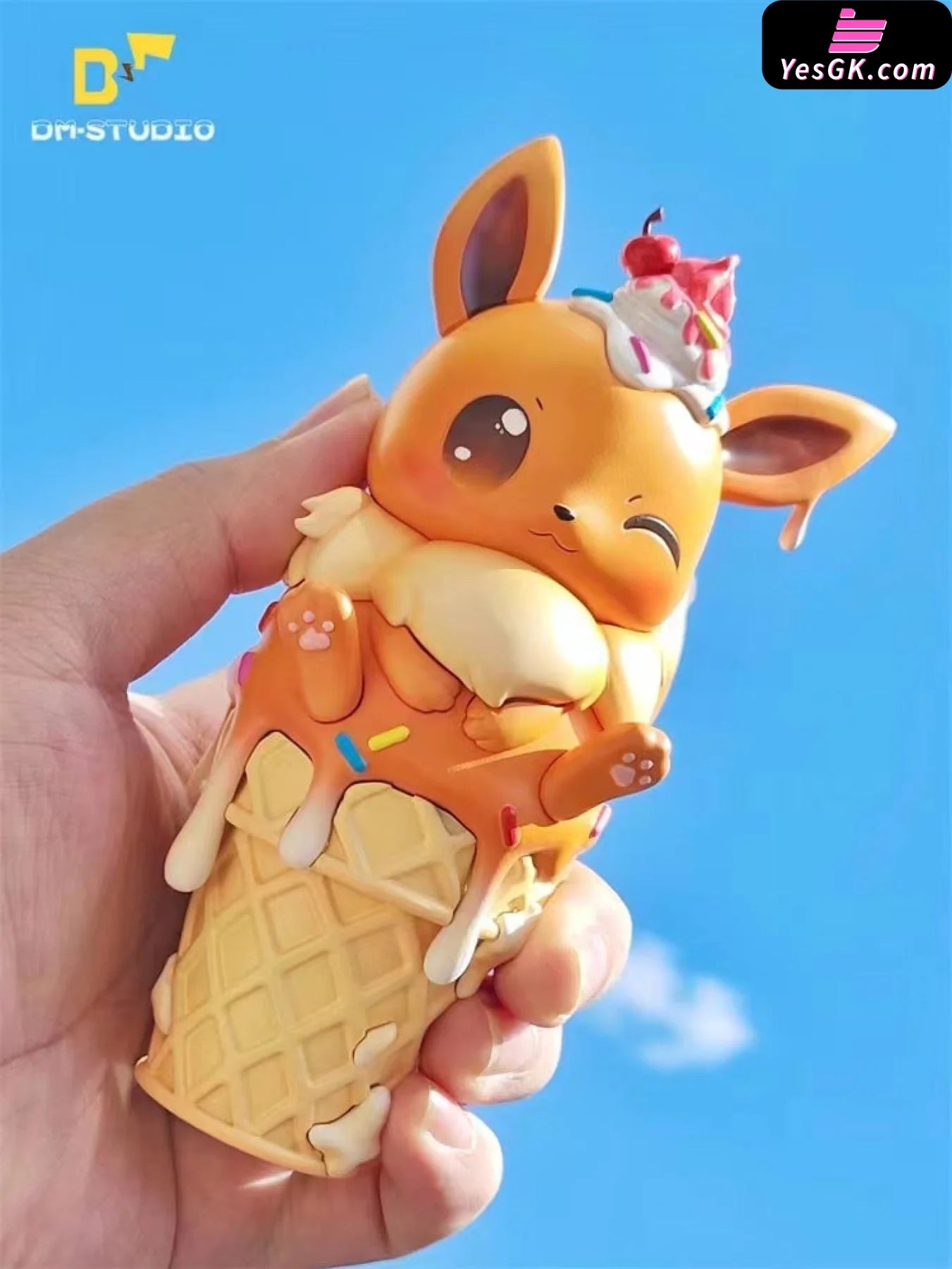 Pokémon Eevee Ice Cream Resin Statue - Dm Studio [Pre-Order]