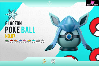 Pokemon Eevee Poke Ball Series #8 Glaceon Resin Statue - Wing Studio [Pre-Order] Pokémon