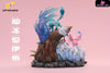 Pokémon Eeveelution Splicing 2 Icegrass Eevee Statue - Dm Studio [Pre-Order]