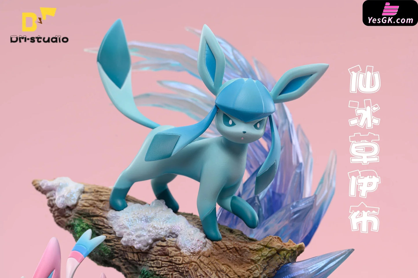 Pokémon Eeveelution Splicing 2 Icegrass Eevee Statue - Dm Studio [Pre-Order]