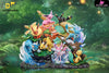 Pokemon Eeveelution Splicing 3 Espeon & Umbreon Resin Statue - Dm Studio [Pre-Order]